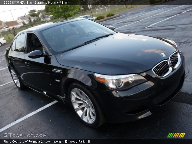 Black Sapphire Metallic / Black 2006 BMW M5