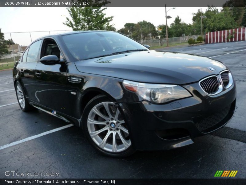 Black Sapphire Metallic / Black 2006 BMW M5