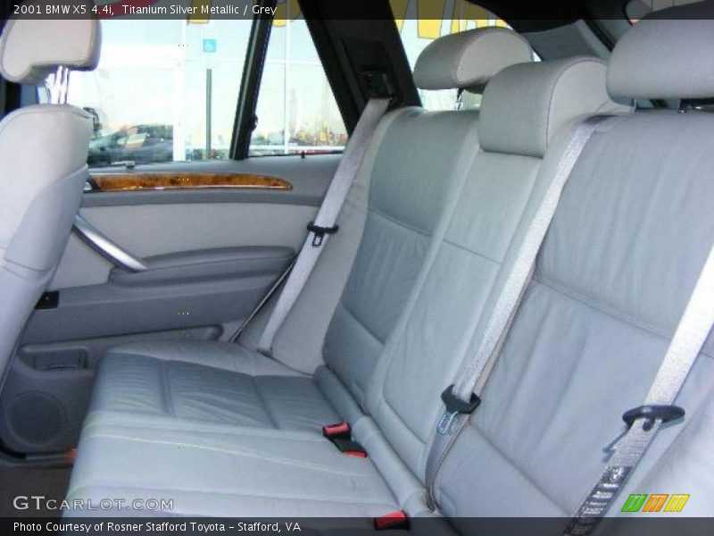 Titanium Silver Metallic / Grey 2001 BMW X5 4.4i