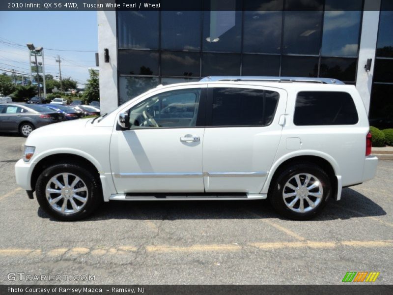  2010 QX 56 4WD Tuscan White Pearl