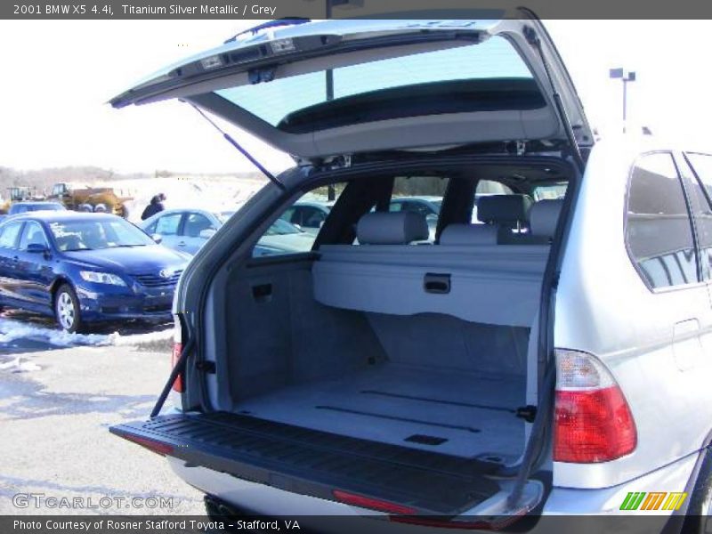 Titanium Silver Metallic / Grey 2001 BMW X5 4.4i