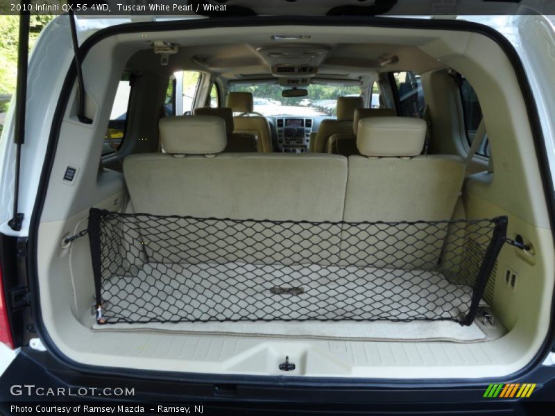  2010 QX 56 4WD Trunk