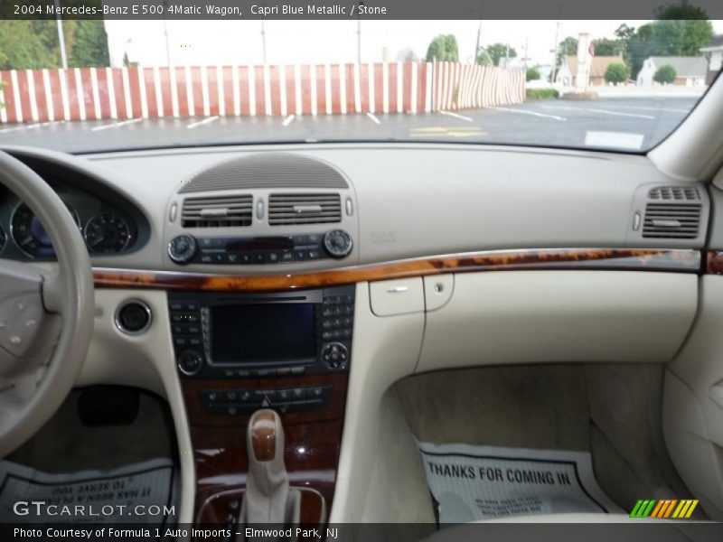 Capri Blue Metallic / Stone 2004 Mercedes-Benz E 500 4Matic Wagon