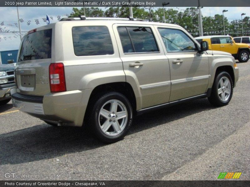 Light Sandstone Metallic / Dark Slate Gray/Pebble Beige 2010 Jeep Patriot Limited