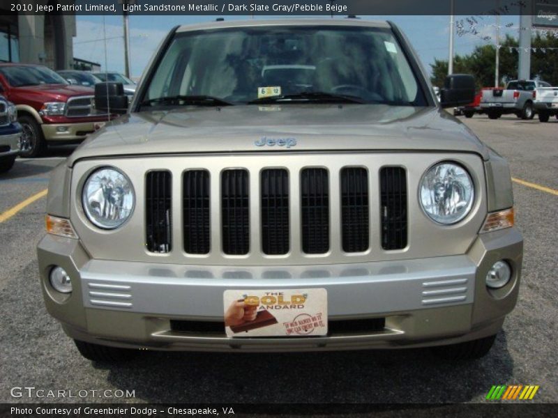 Light Sandstone Metallic / Dark Slate Gray/Pebble Beige 2010 Jeep Patriot Limited