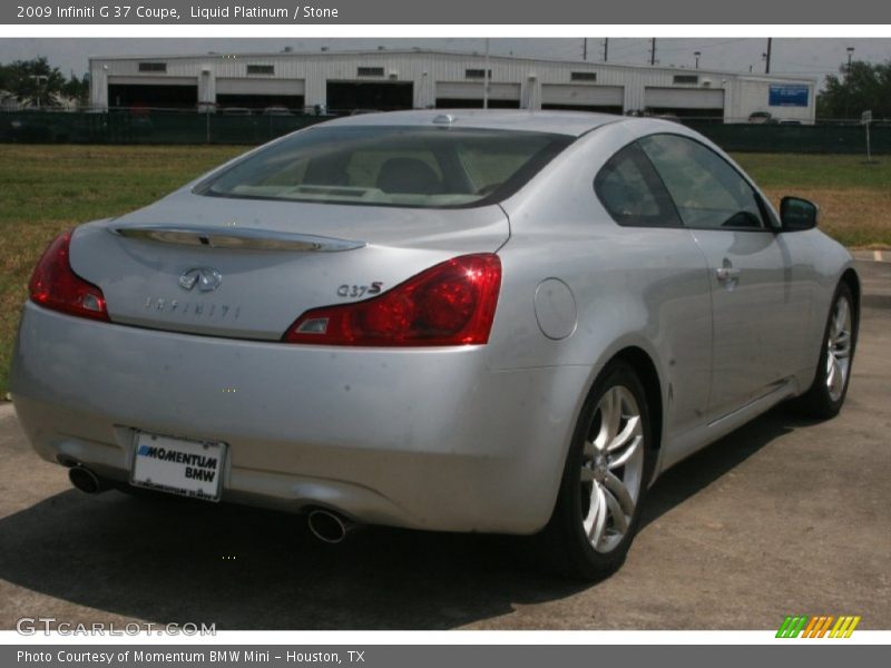 Liquid Platinum / Stone 2009 Infiniti G 37 Coupe