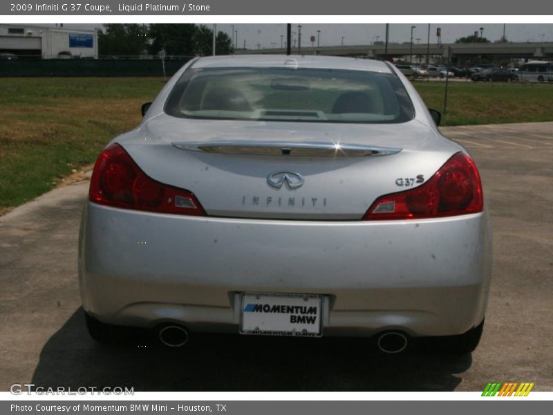 Liquid Platinum / Stone 2009 Infiniti G 37 Coupe