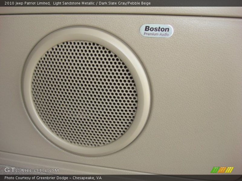 Light Sandstone Metallic / Dark Slate Gray/Pebble Beige 2010 Jeep Patriot Limited
