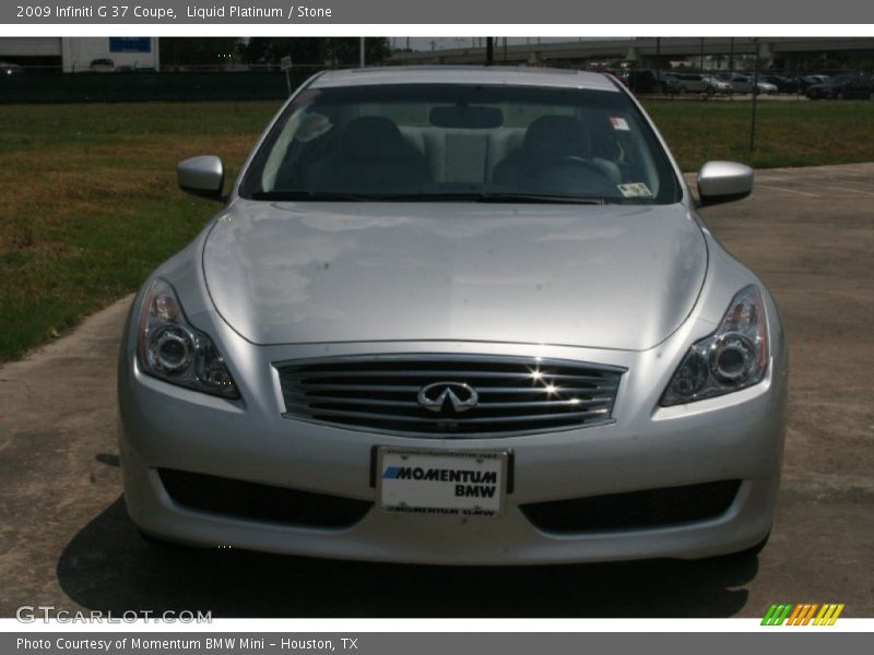 Liquid Platinum / Stone 2009 Infiniti G 37 Coupe