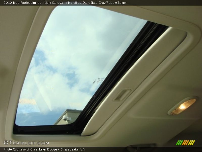Light Sandstone Metallic / Dark Slate Gray/Pebble Beige 2010 Jeep Patriot Limited