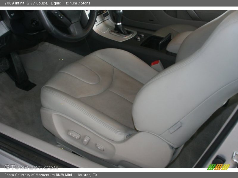 Liquid Platinum / Stone 2009 Infiniti G 37 Coupe