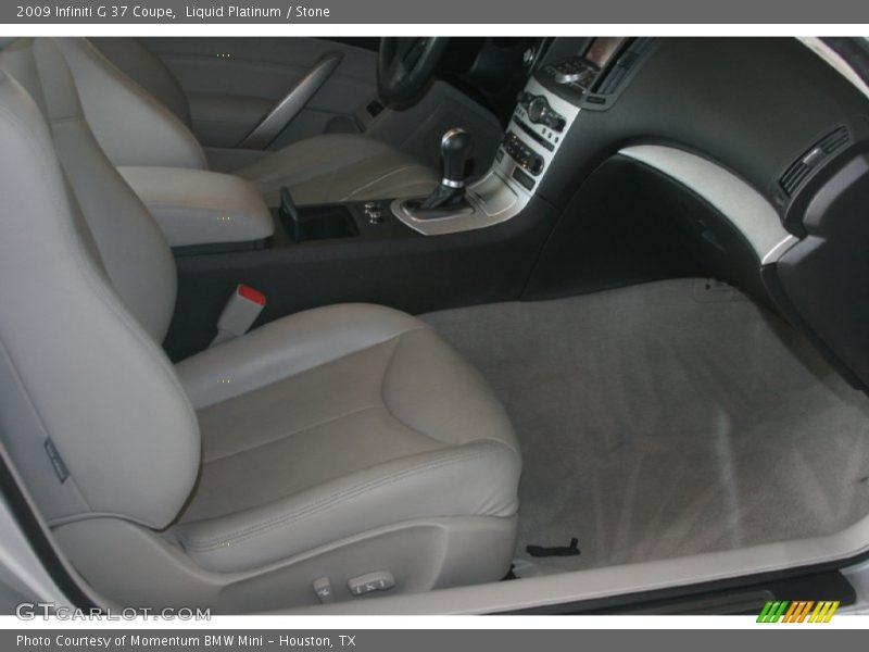 Liquid Platinum / Stone 2009 Infiniti G 37 Coupe