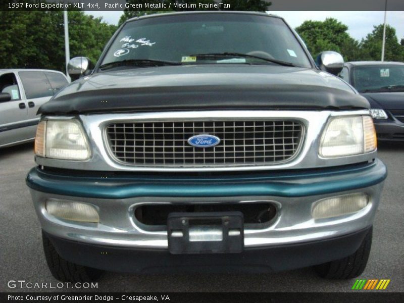 Pacific Green Metallic / Medium Prairie Tan 1997 Ford Expedition XLT 4x4