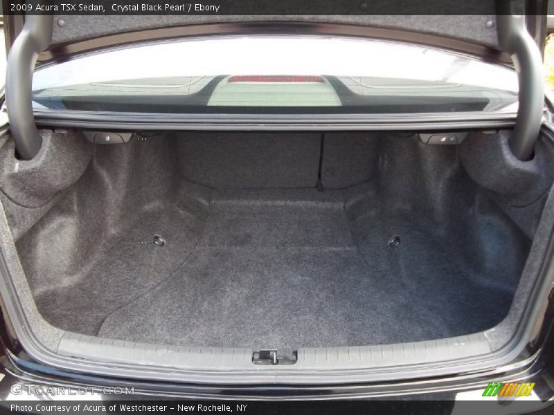 Crystal Black Pearl / Ebony 2009 Acura TSX Sedan