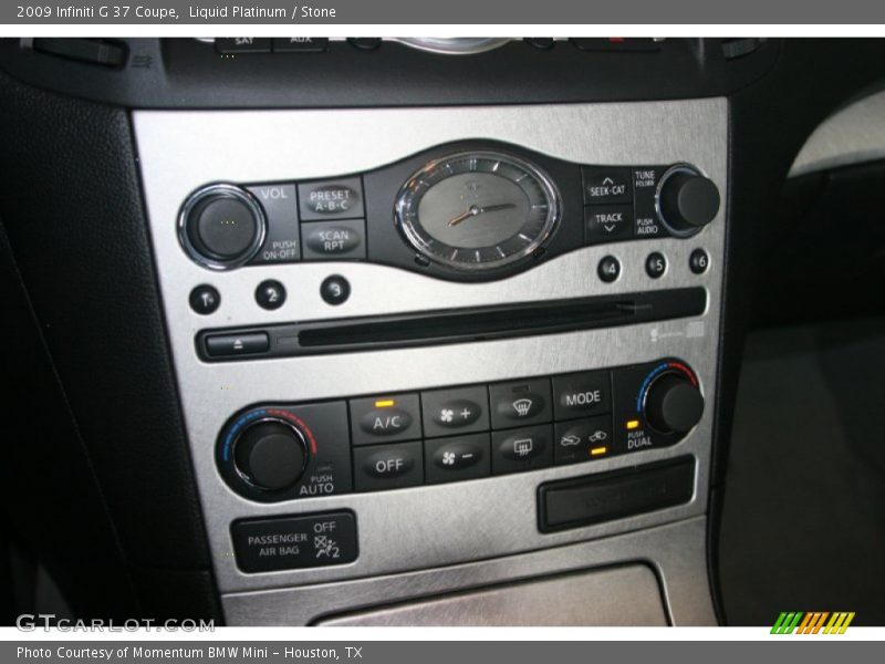 Liquid Platinum / Stone 2009 Infiniti G 37 Coupe