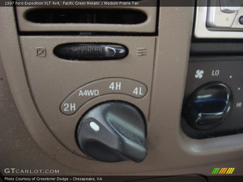 Controls of 1997 Expedition XLT 4x4