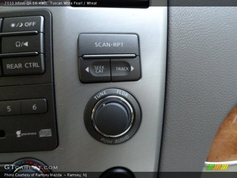 Controls of 2010 QX 56 4WD