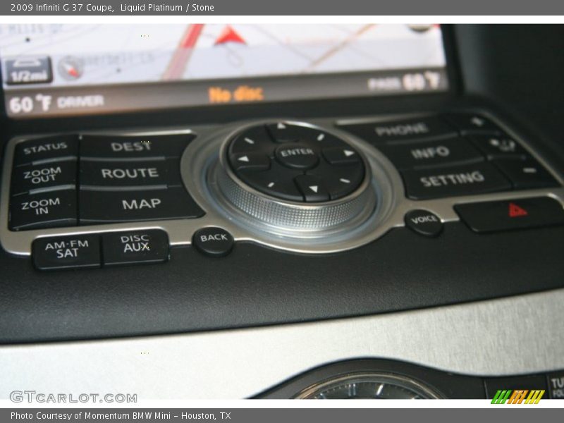 Liquid Platinum / Stone 2009 Infiniti G 37 Coupe