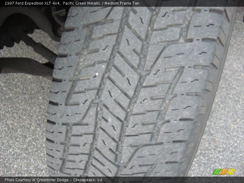 Pacific Green Metallic / Medium Prairie Tan 1997 Ford Expedition XLT 4x4