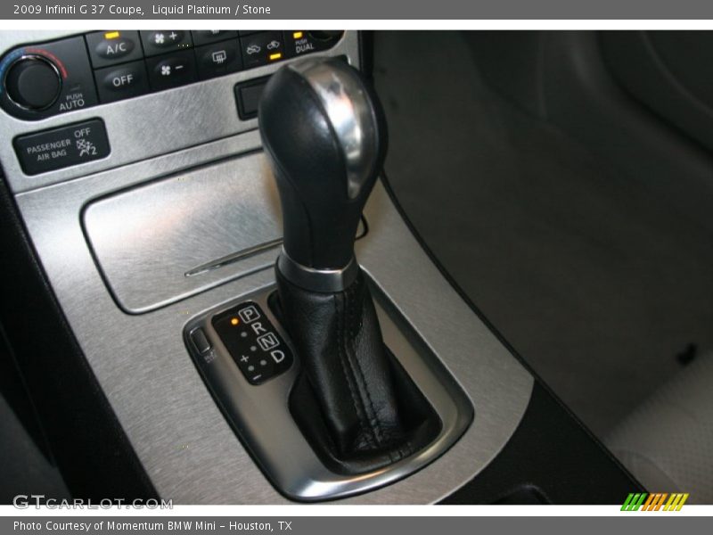  2009 G 37 Coupe 7 Speed ASC Automatic Shifter