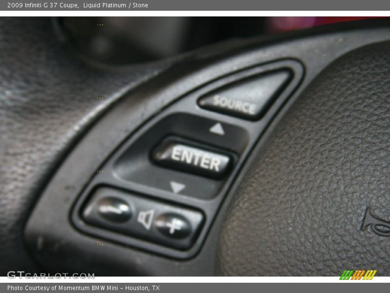 Liquid Platinum / Stone 2009 Infiniti G 37 Coupe