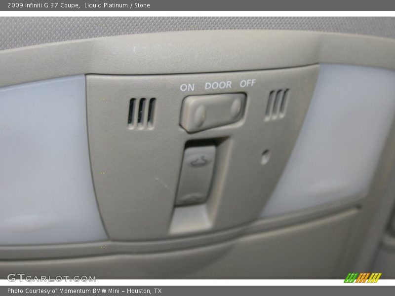 Liquid Platinum / Stone 2009 Infiniti G 37 Coupe