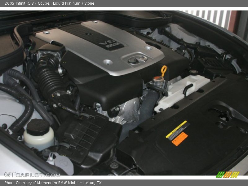 Liquid Platinum / Stone 2009 Infiniti G 37 Coupe