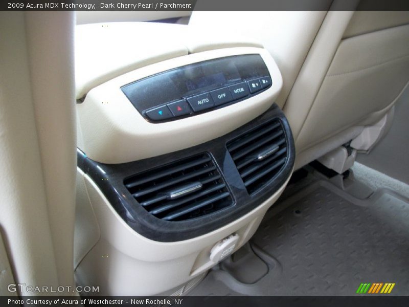 Dark Cherry Pearl / Parchment 2009 Acura MDX Technology
