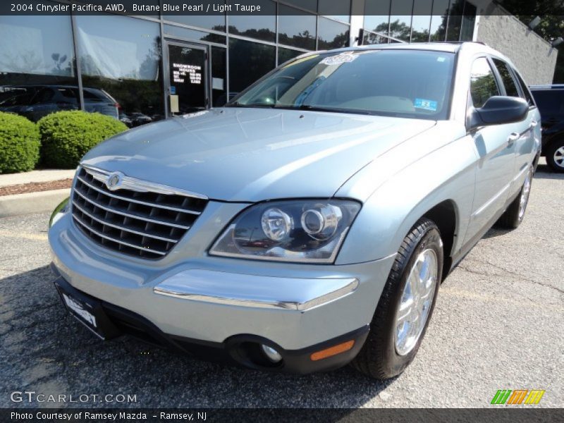 Butane Blue Pearl / Light Taupe 2004 Chrysler Pacifica AWD