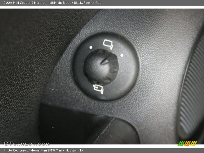 Midnight Black / Black/Rooster Red 2009 Mini Cooper S Hardtop