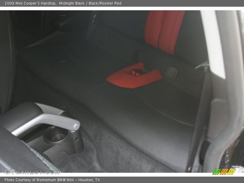 Midnight Black / Black/Rooster Red 2009 Mini Cooper S Hardtop