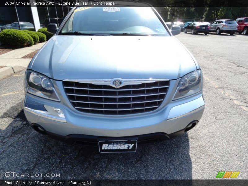 Butane Blue Pearl / Light Taupe 2004 Chrysler Pacifica AWD