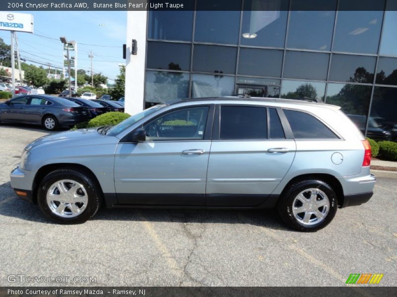 Butane Blue Pearl / Light Taupe 2004 Chrysler Pacifica AWD