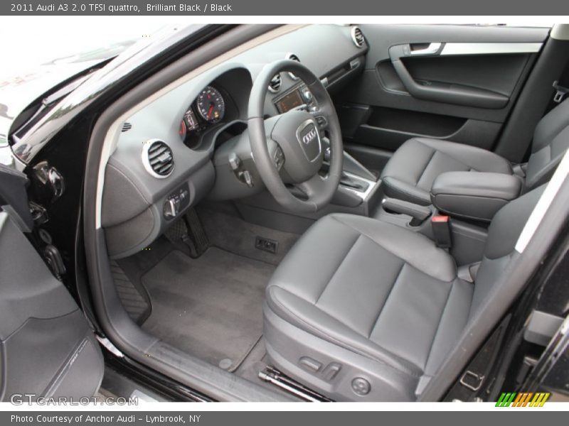  2011 A3 2.0 TFSI quattro Black Interior