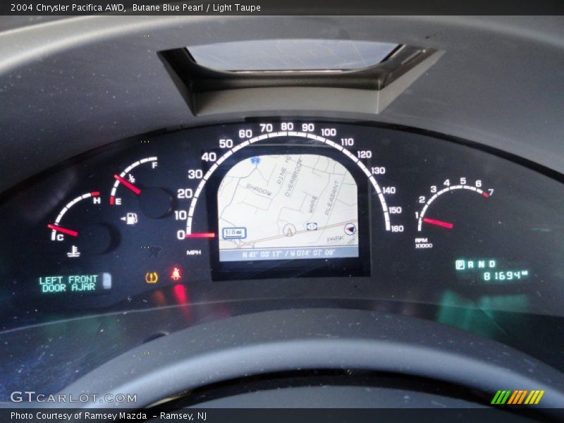 Butane Blue Pearl / Light Taupe 2004 Chrysler Pacifica AWD