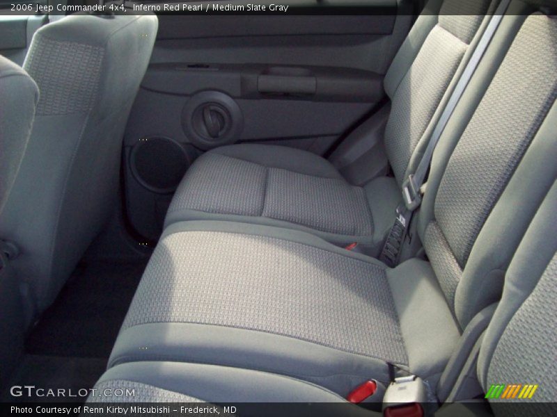 Inferno Red Pearl / Medium Slate Gray 2006 Jeep Commander 4x4