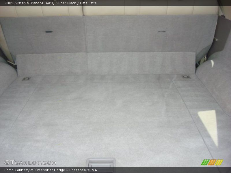 Super Black / Cafe Latte 2005 Nissan Murano SE AWD