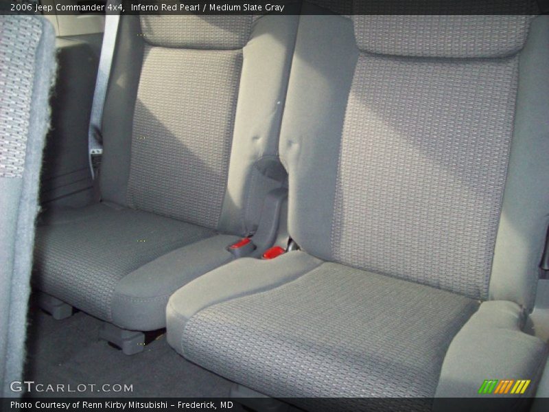 Inferno Red Pearl / Medium Slate Gray 2006 Jeep Commander 4x4