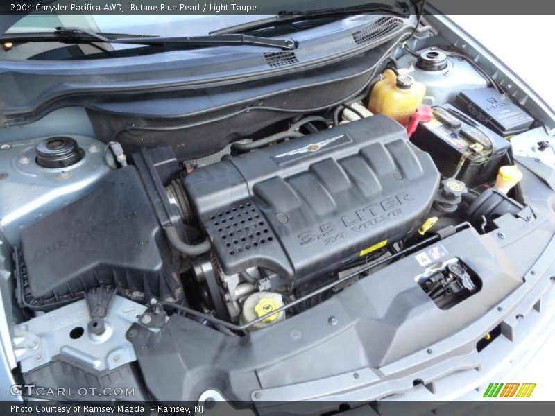 Butane Blue Pearl / Light Taupe 2004 Chrysler Pacifica AWD