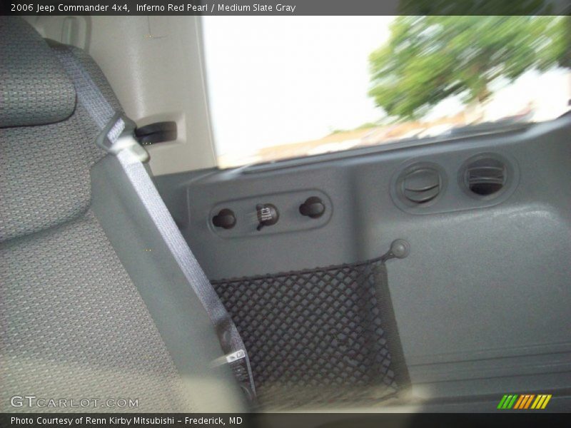 Inferno Red Pearl / Medium Slate Gray 2006 Jeep Commander 4x4