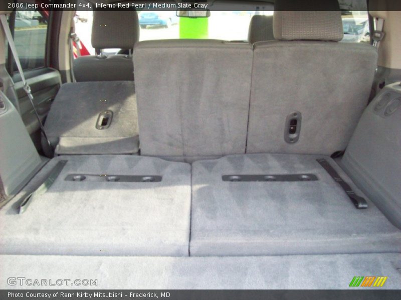 Inferno Red Pearl / Medium Slate Gray 2006 Jeep Commander 4x4