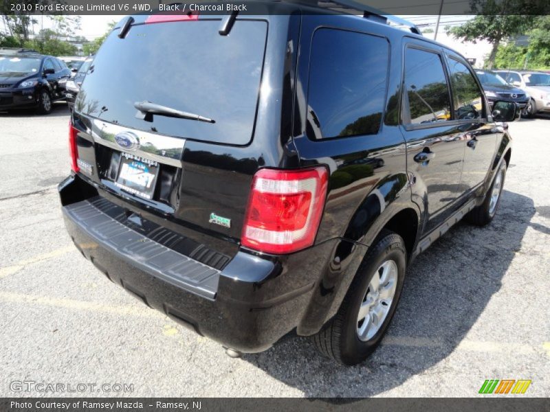 Black / Charcoal Black 2010 Ford Escape Limited V6 4WD