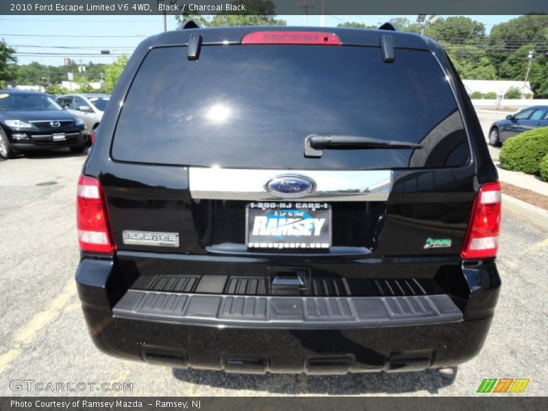 Black / Charcoal Black 2010 Ford Escape Limited V6 4WD
