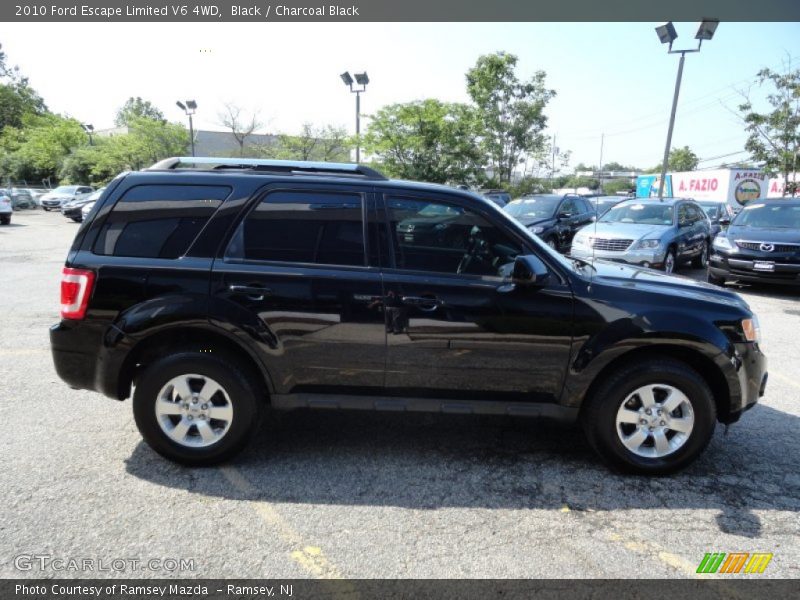Black / Charcoal Black 2010 Ford Escape Limited V6 4WD