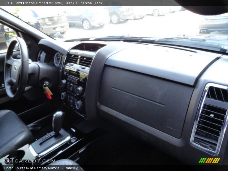 Black / Charcoal Black 2010 Ford Escape Limited V6 4WD