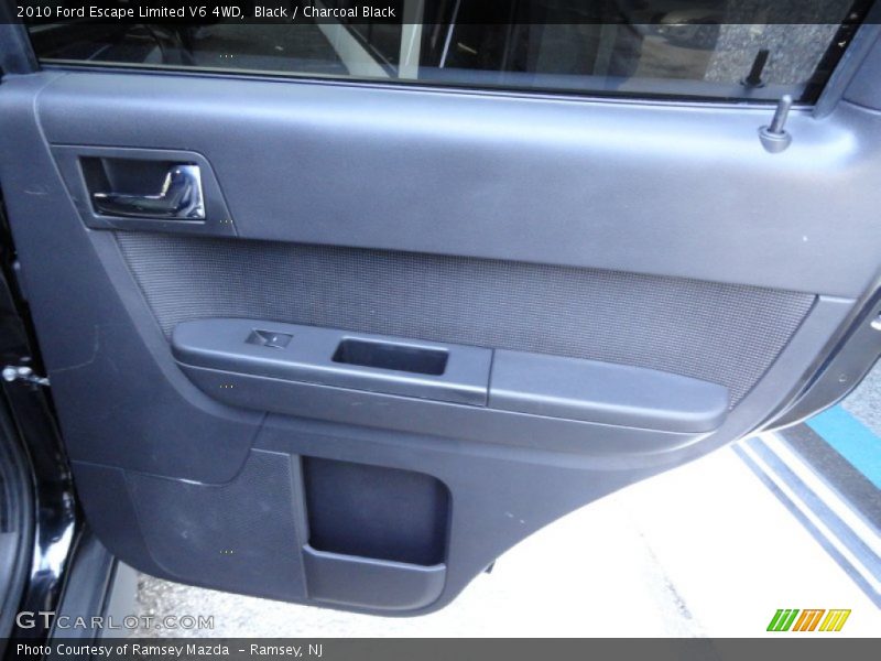 Black / Charcoal Black 2010 Ford Escape Limited V6 4WD