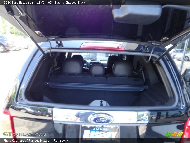 Black / Charcoal Black 2010 Ford Escape Limited V6 4WD