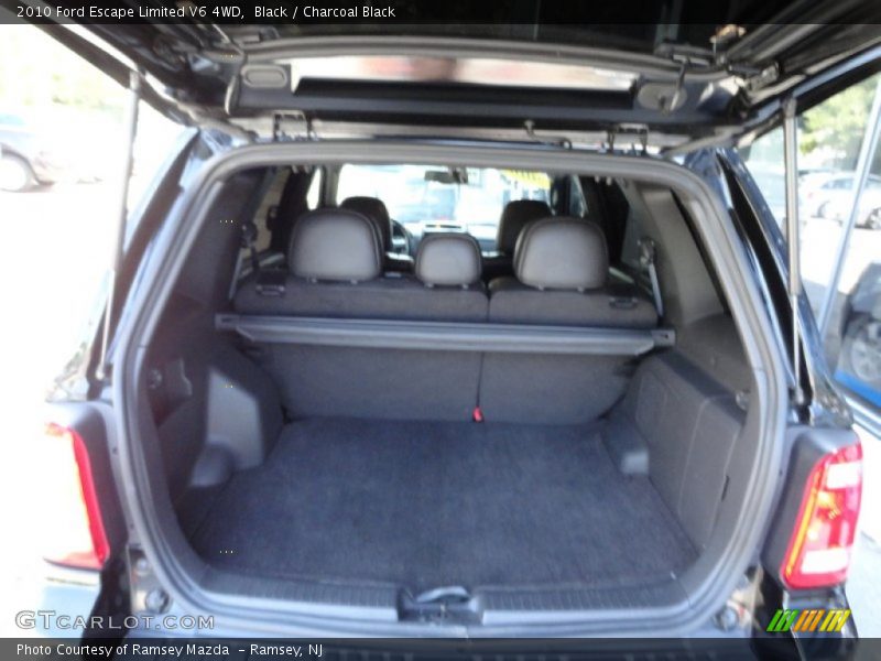 Black / Charcoal Black 2010 Ford Escape Limited V6 4WD