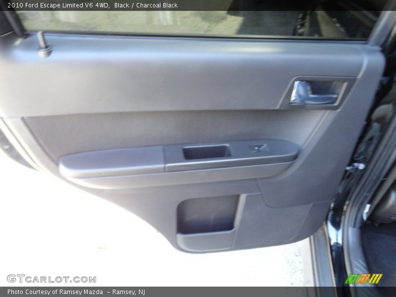 Black / Charcoal Black 2010 Ford Escape Limited V6 4WD