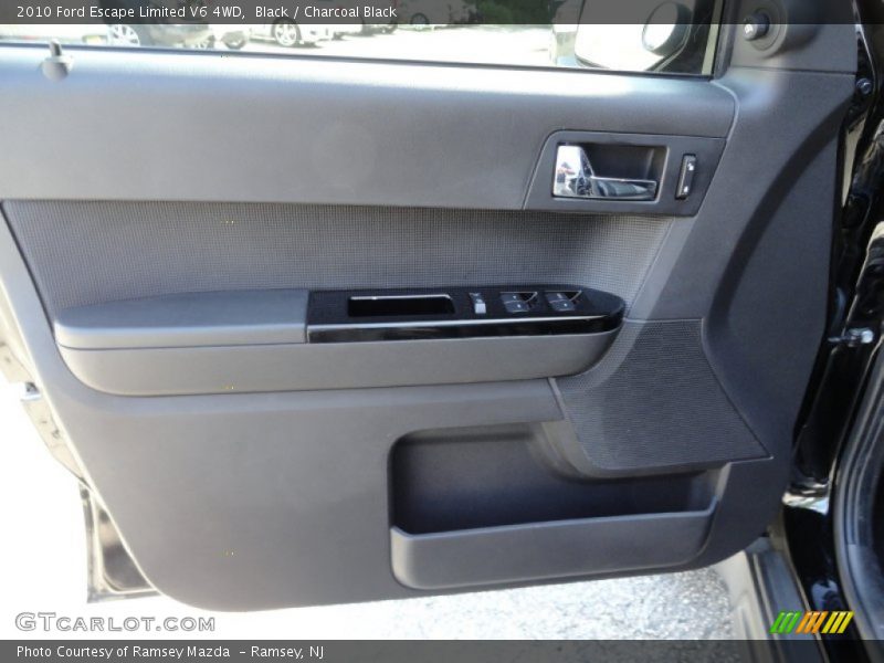 Black / Charcoal Black 2010 Ford Escape Limited V6 4WD